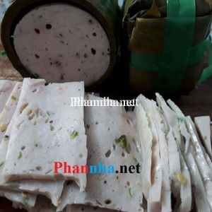 Chả lụa ớt xiêm xanh nguyên chất - Dai ngon-Cay nhẹ tự nhiên-500g/cây