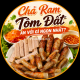 Bún Chả Ram Tôm Đất – Combo “Quốc Dân” Chuẩn Vị Miền Trung