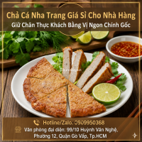 Chả Cá Nha Trang Giá Sỉ Cho Nhà Hàng – Giữ Chân Thực Khách Bằng Vị Ngon Chính Gốc