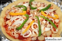 Cách làm bánh Pizza Hải Sản